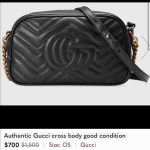 Gucci cross body bag